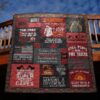 The Thin Red Line Quilt Blanket Py68  Quilt
